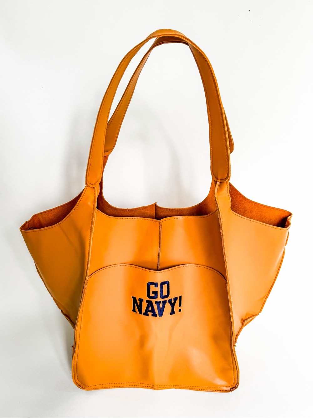 'Go Navy!' Tote Bag - Unbranded